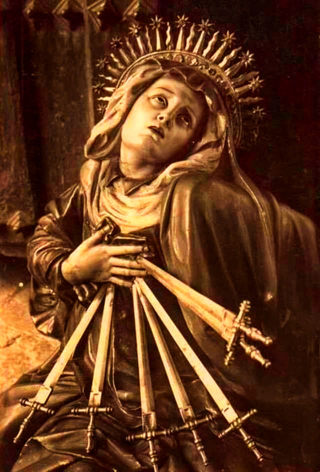 Our Lady of Sorrows statue